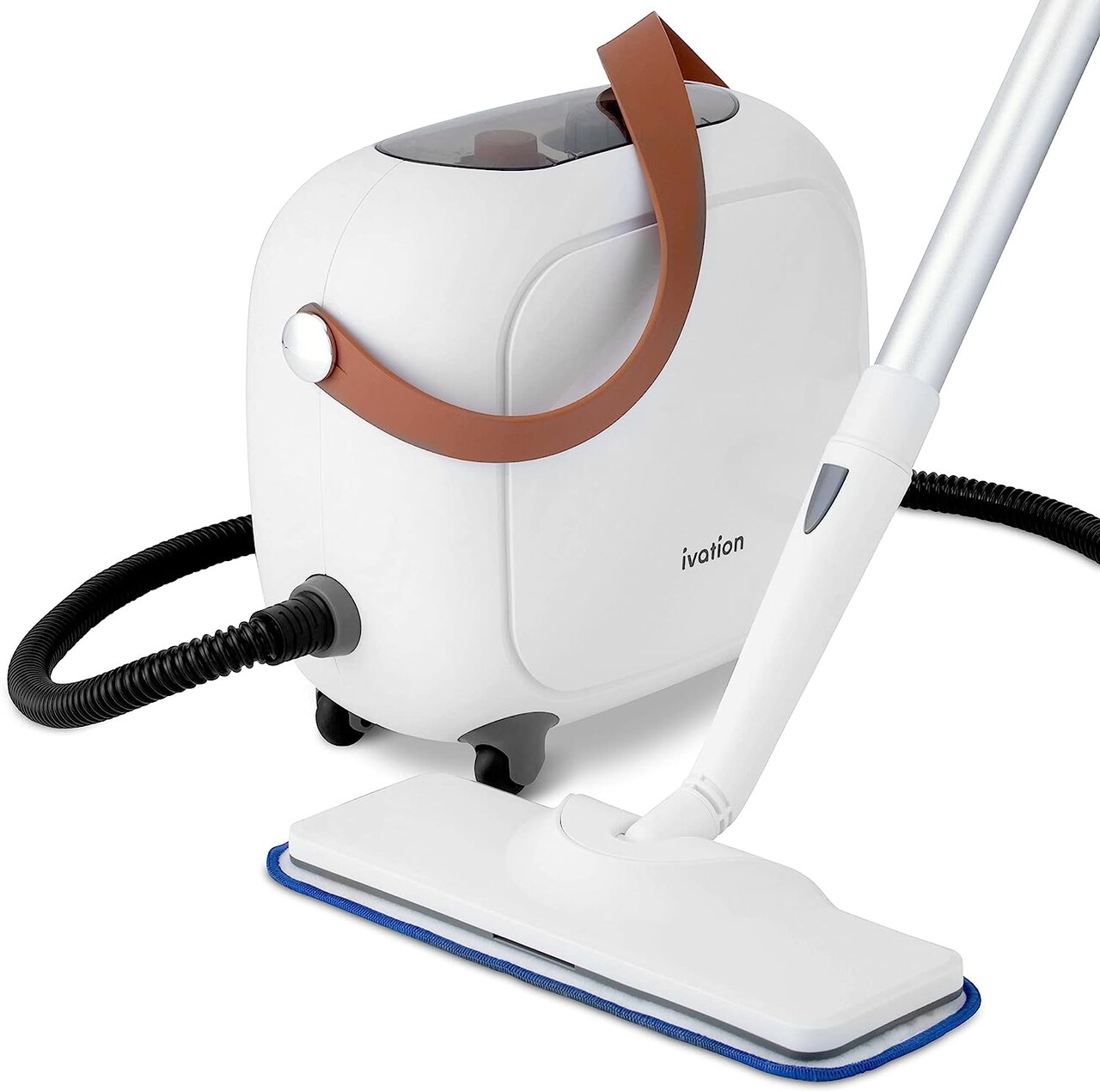 Ivation All in One Steam Cleaner for Home with 17 Accessories, Multi-Purpose Steamer For Cleaning